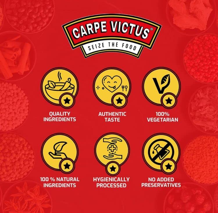 Carpe Victus Tajin Seasoning - 100g | Chili Lime Spice Blend for Fruits, Cocktails, Salads & Snacks | Mexican Spice Mix with Tangy Lemon Flavor | Perfect for Margaritas, Watermelon Slices & Grilled Corn | Authentic Taajin Style Seasoning