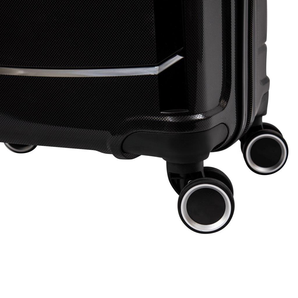 Air Canada Optimum Hardside Carry On Luggage - Lightweight Spinner Suitcase for Business Travel & Weekend Getaways | TSA Approved, Durable Polycarbonate Shell