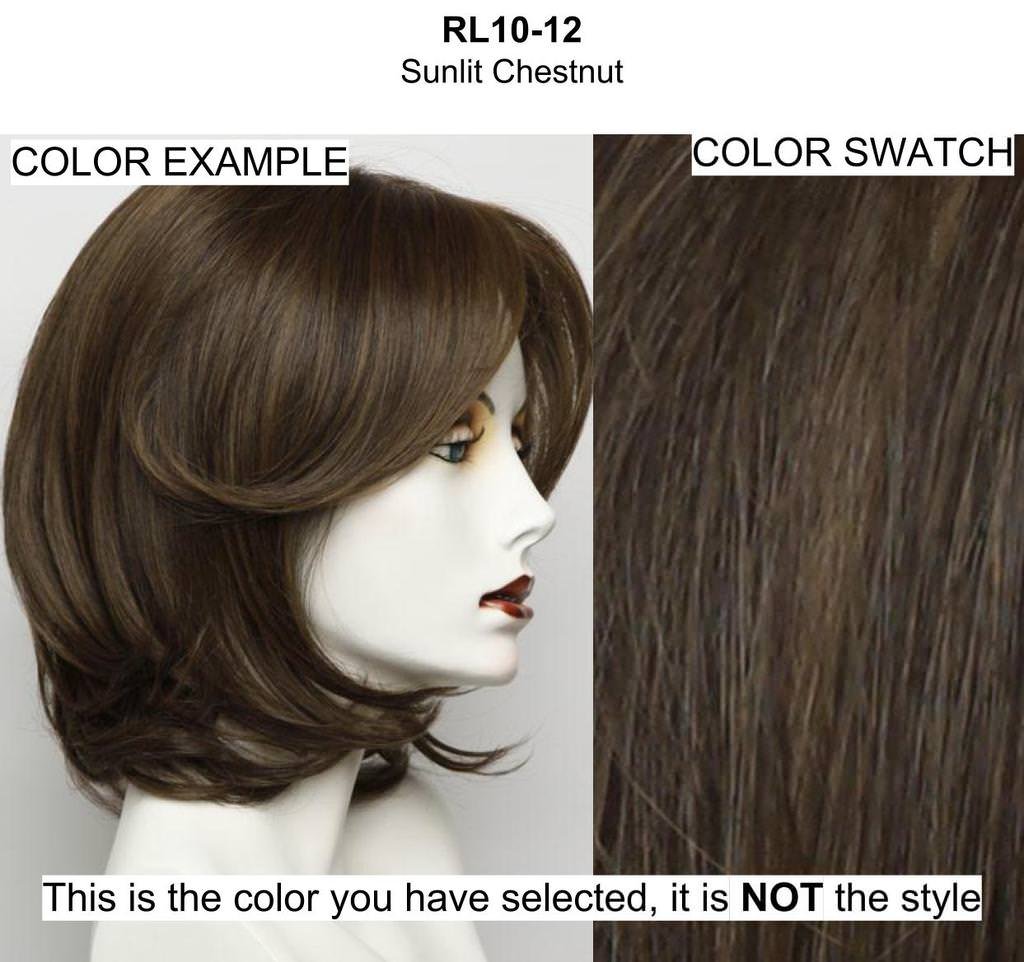 Raquel Welch Fascination Wig Bundle - 5 Piece Set with Christy's Wigs Q&A Booklet, Wig Shampoo, Cap & Wide Tooth Comb (Color RL1012) - Perfect for Cosplay, Costume Parties & Everyday Wear