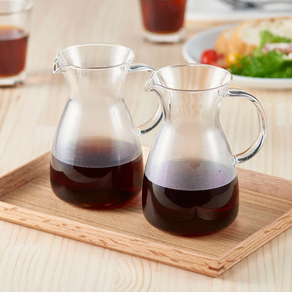 Hario 400ml Heatproof Glass Decanter for Wine, Coffee & Tea - Durable & Elegant Carafe for Home, Office & Restaurant Use