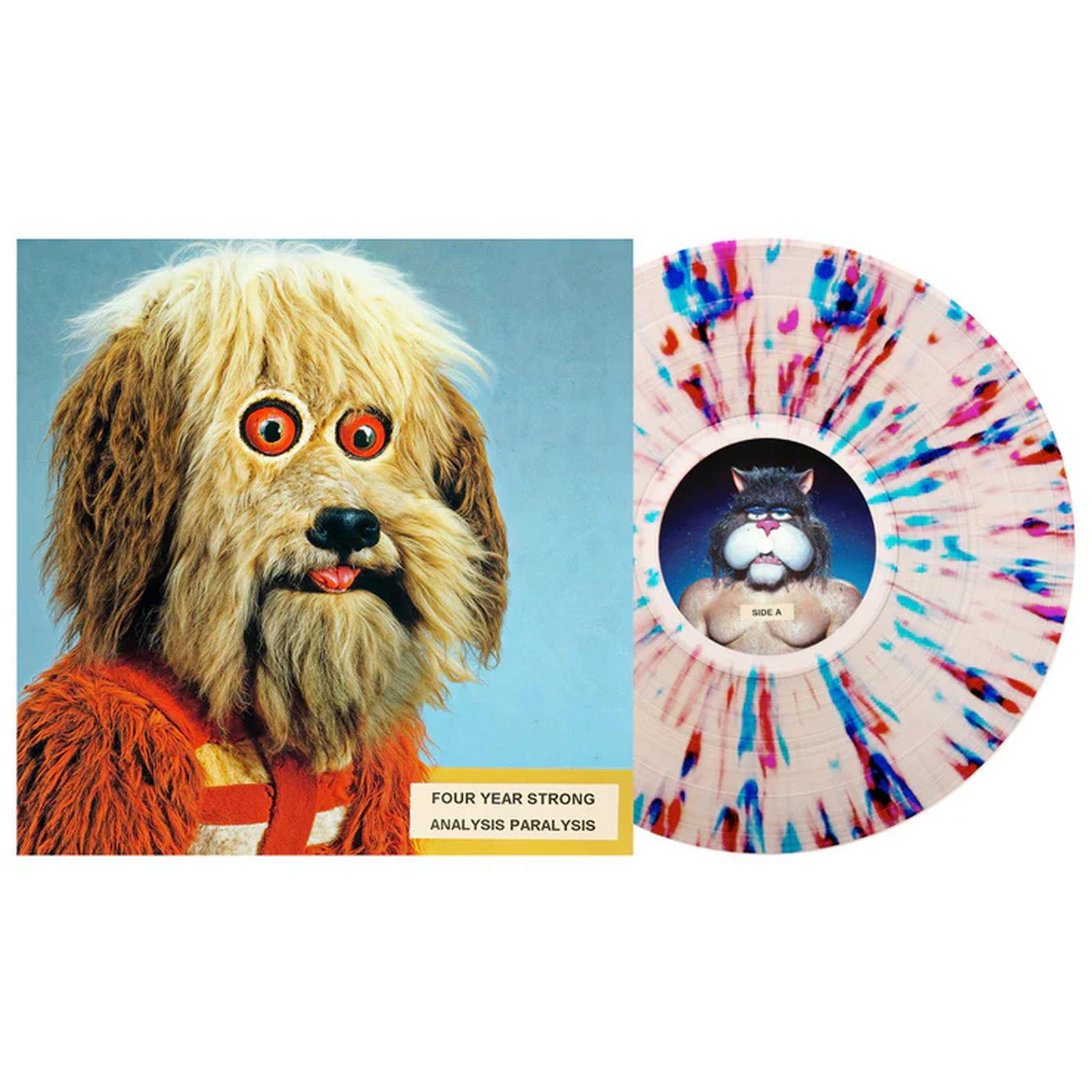 Analysis Paralysis Vinyl Record - Milky Clear with Blue, Red & Purple Splatter | Limited Edition Colored Vinyl | Perfect for Music Collectors & Vinyl Enthusiasts | Great for Home Decor, Gifts & Record Player Listening Sessions