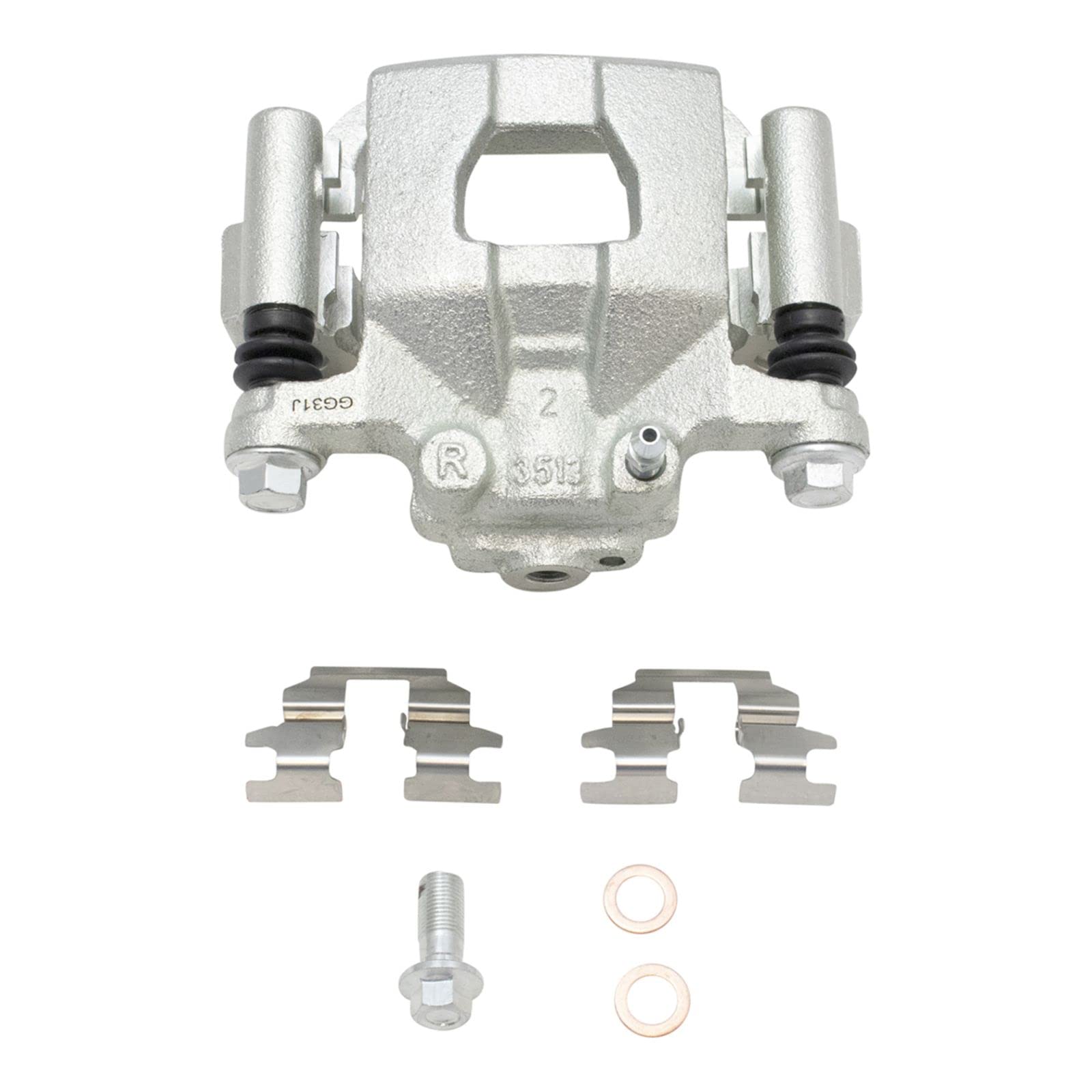 Premium Ceramic G-Coated Rear Performance Brake Pad & Rotor Kit with Caliper & Chemical Kit - Compatible with 2002-2022 Nissan Altima & 2004-2006 Maxima - Perfect for Smooth Braking & Enhanced Safety on Highways and City Roads