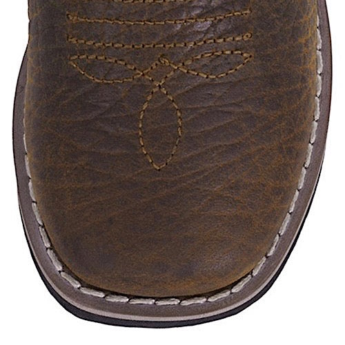 Premium Western Toddler Lincoln Boots for Boys & Girls - Brown/Tan Cowboy Boots - Perfect for Rodeo, Cowboy Parties & Western Fashion