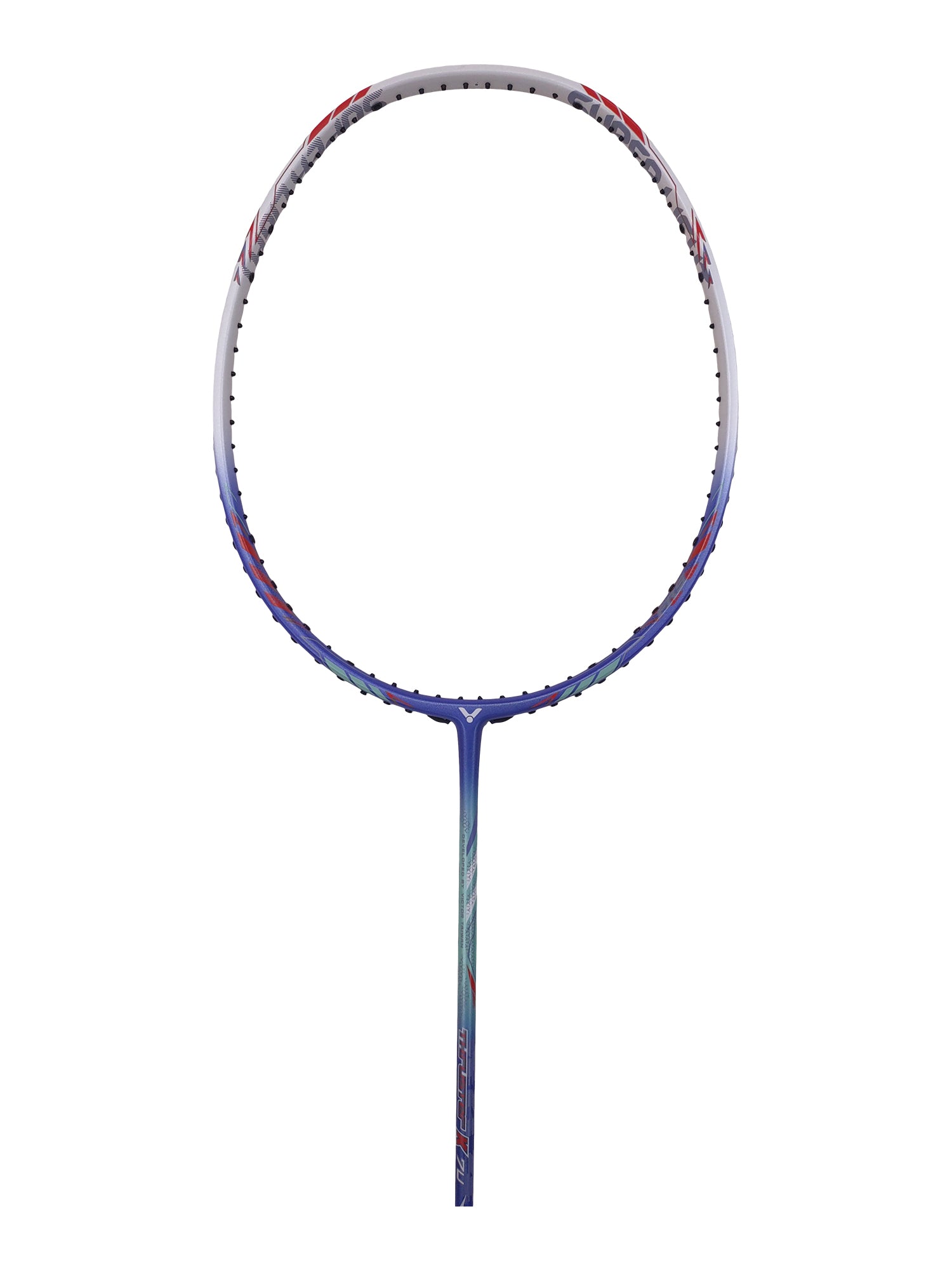 Victor Thruster K 7U Professional Badminton Racket - Lightweight Carbon Fiber Shuttlecock Racket for Advanced Players - Perfect for Tournaments & Training Sessions