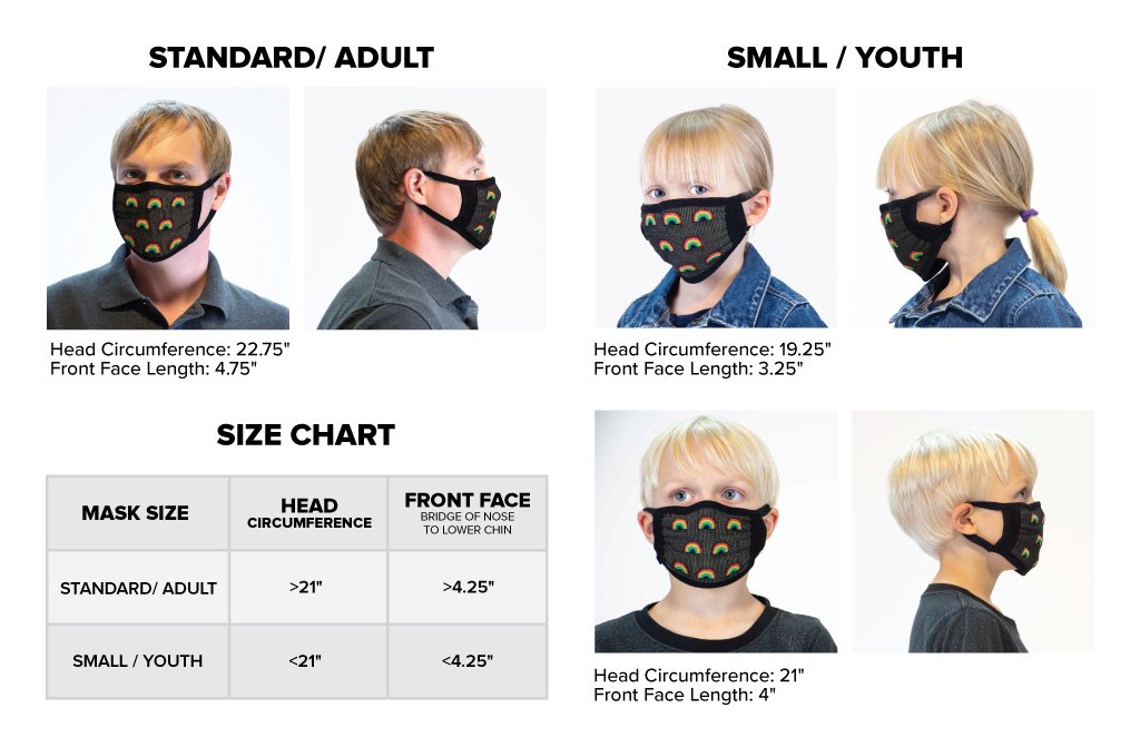 Sock It to Me I Speak Unicorn Reusable Face Masks for Adults - Comfortable & Stylish for Daily Wear, Work, and Outdoors