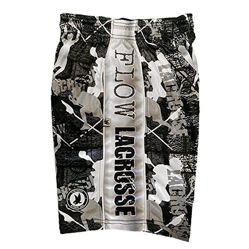 Flow Society Boys Lacrosse Shorts - Breathable LAX Shorts for Youth & Kids | Athletic Training & Game Shorts for Boys | Perfect for Practice, Games & Outdoor Sports