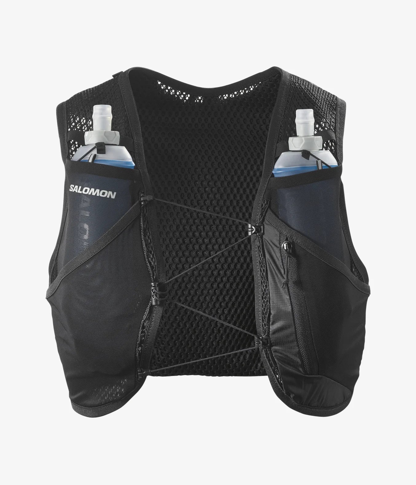 Active Skin 4 Running Hydration Vest with Water Flasks - Lightweight Breathable Unisex Trail Running Gear for Marathon, Hiking & Outdoor Sports
