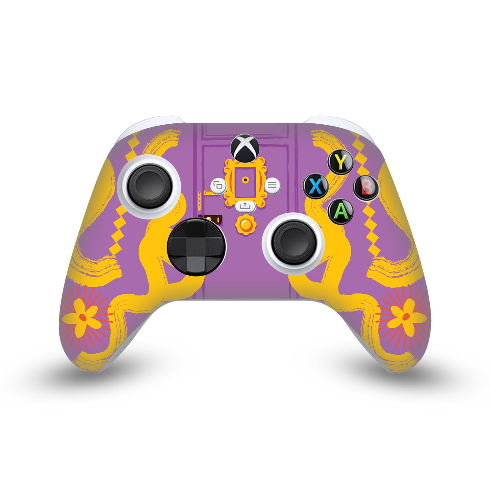 Official Friends TV Show Xbox Series S Controller Skin - Iconic Graphic Wrap & Leather Grip - Compatible with Xbox Series S - Perfect for Gaming, Collectors, and TV Show Fans