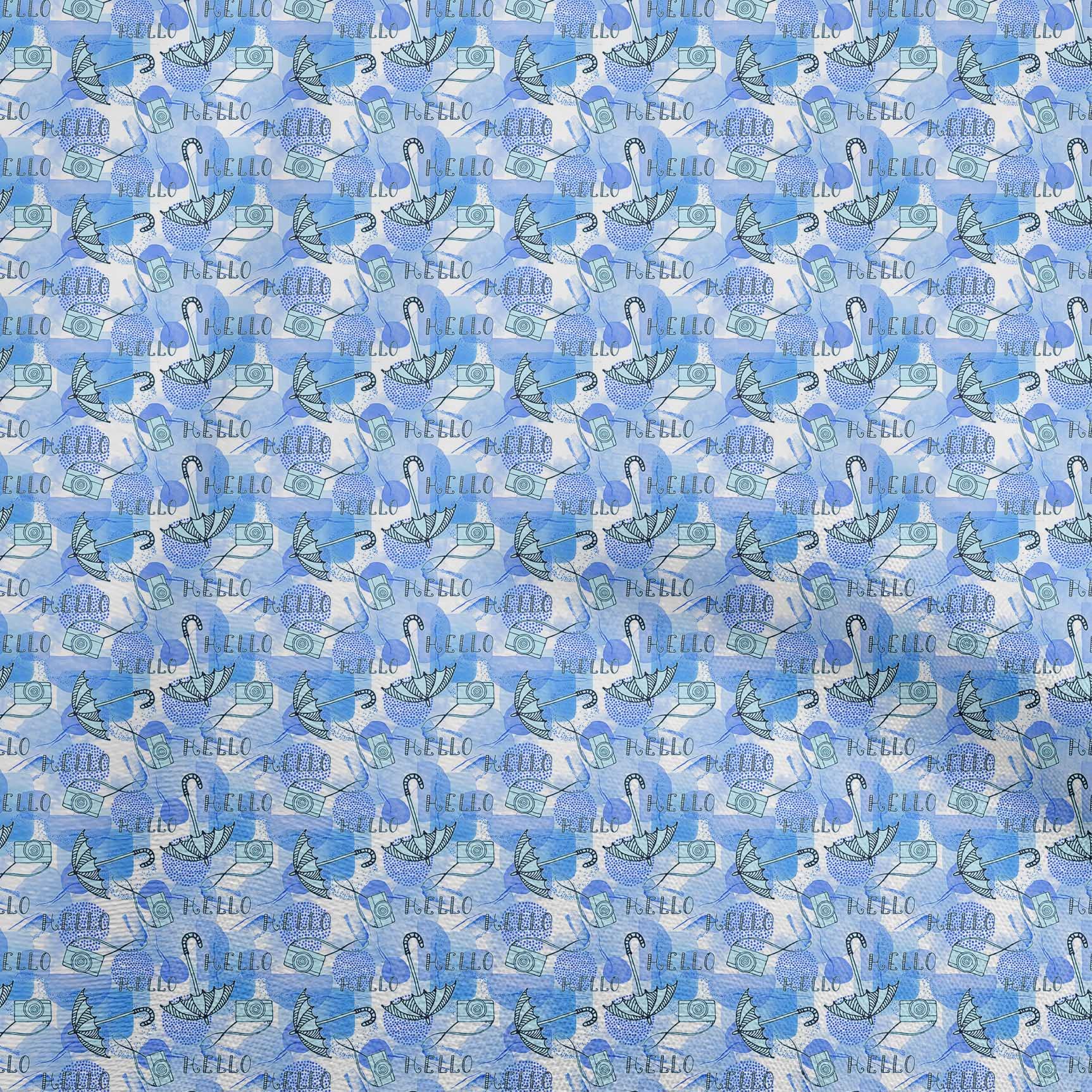 Premium 100% Cotton Jersey Light Blue Fabric for Sewing - Soft DIY Clothing Material, 58 Inch Wide - Perfect for Travel Apparel, Dresses, T-Shirts & Home Decor Projects