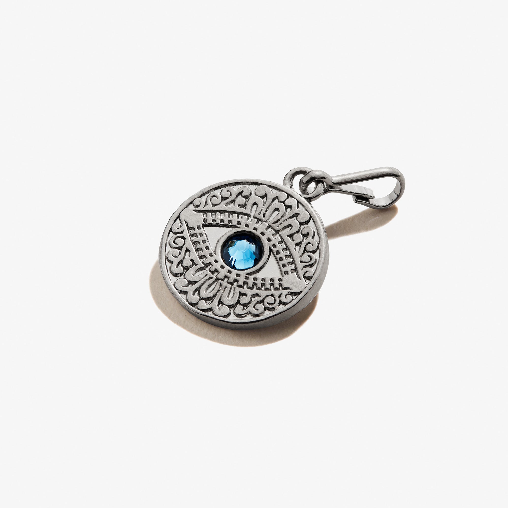 Evil Eye Crystal Charm for Protection - Blue Glass Evil Eye Pendant Necklace for Women & Men - Spiritual Jewelry for Good Luck & Positive Energy - Perfect for Gifts, Travel & Daily Wear