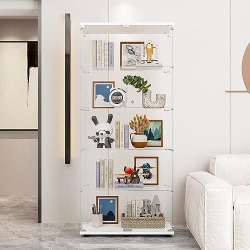 White, 5 Shelves