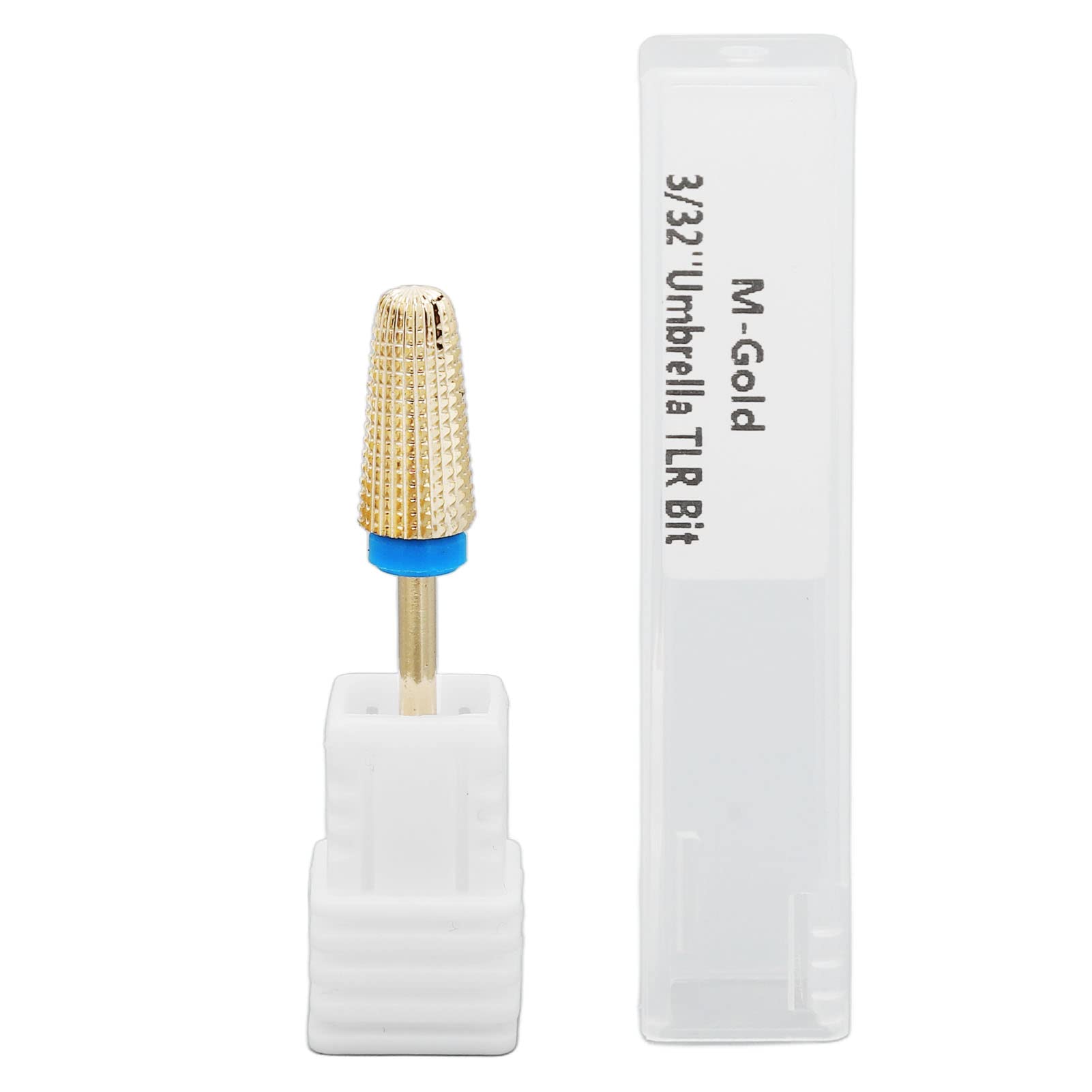 Professional Tungsten Steel Nail Drill Bit for Dead Skin & Gel Polish Removal - Electric Nail Grinding Bit for Manicure Pedicure, Nail Art Salon Tools (Gold) | Perfect for Home & Professional Salon Use