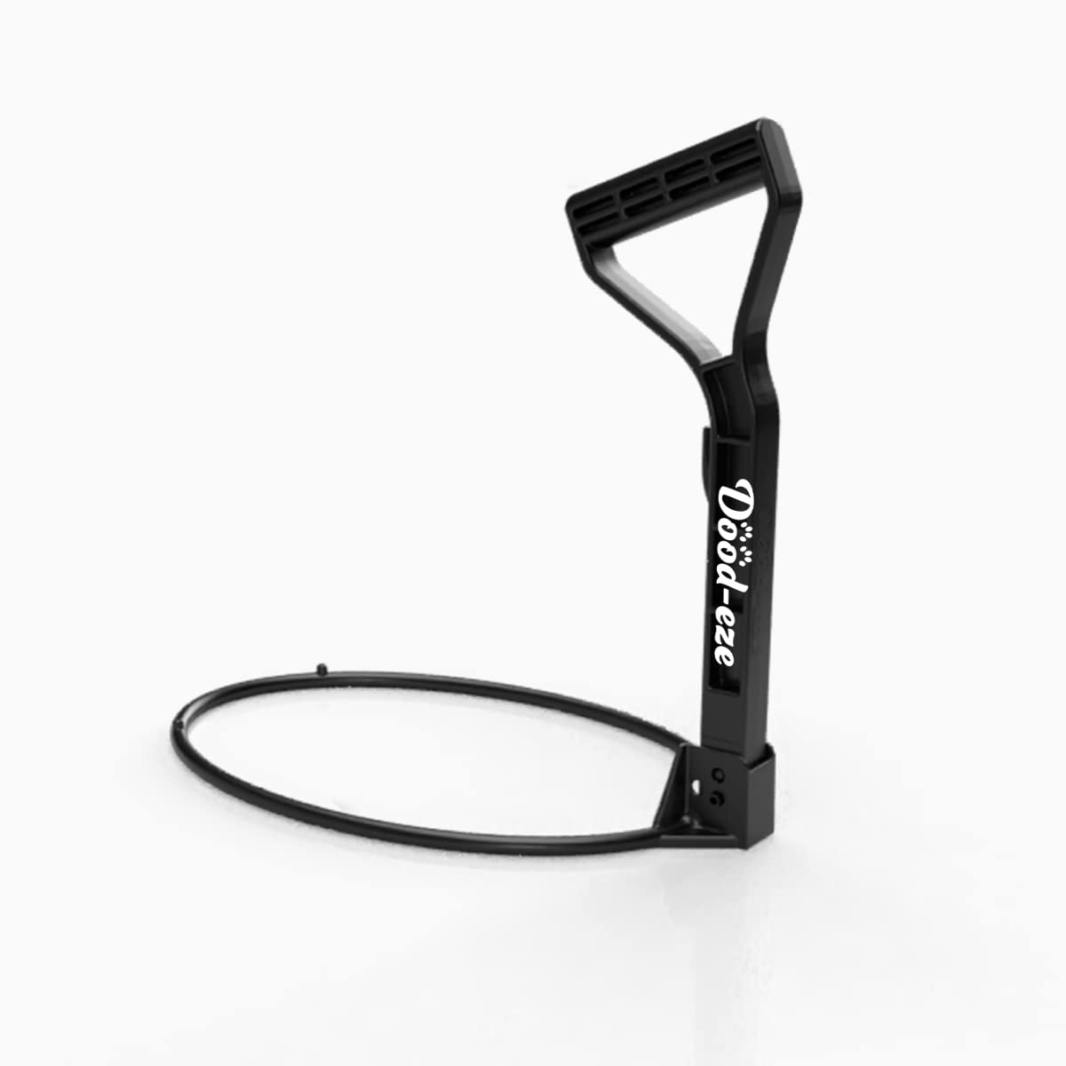 Patented Pet Waste Cleanup Tool - Easy & Hygienic Poop Scooper for Dogs & Cats (Black) | Perfect for Backyards, Parks & Travel Use