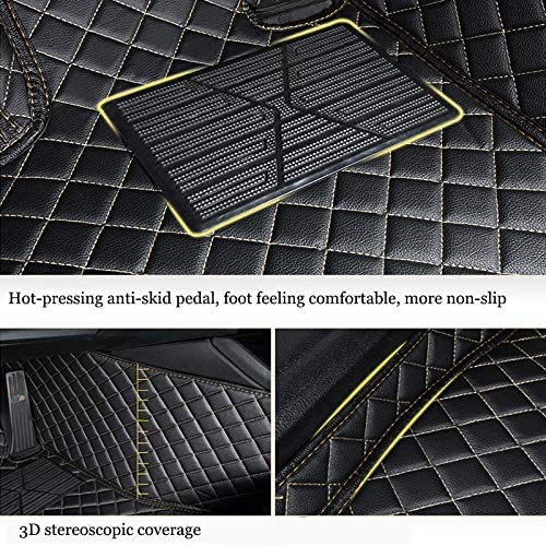 2003-2007 Nissan 350Z All-Weather Floor Mats - Full Coverage Non-Slip Car Floor Liners (Red) - Perfect for Daily Driving & Road Trips