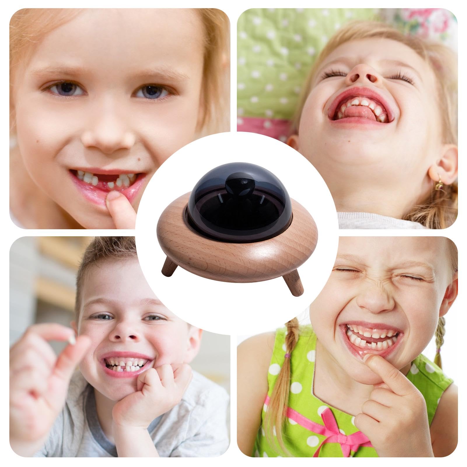 Kids Tooth Fairy Keepsake Box - Wooden Tooth Holder for Baby Teeth Collection & Memory Preservation | Perfect for Tooth Fairy Gifts, First Lost Tooth Celebration & Childhood Memorabilia