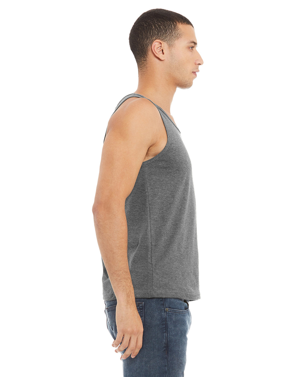 Bella + Canvas 3480 Unisex Jersey Tank Top - Soft Cotton Comfort Fit Sleeveless Shirt for Men & Women | Gym, Yoga, Summer Wear & Casual Outfits