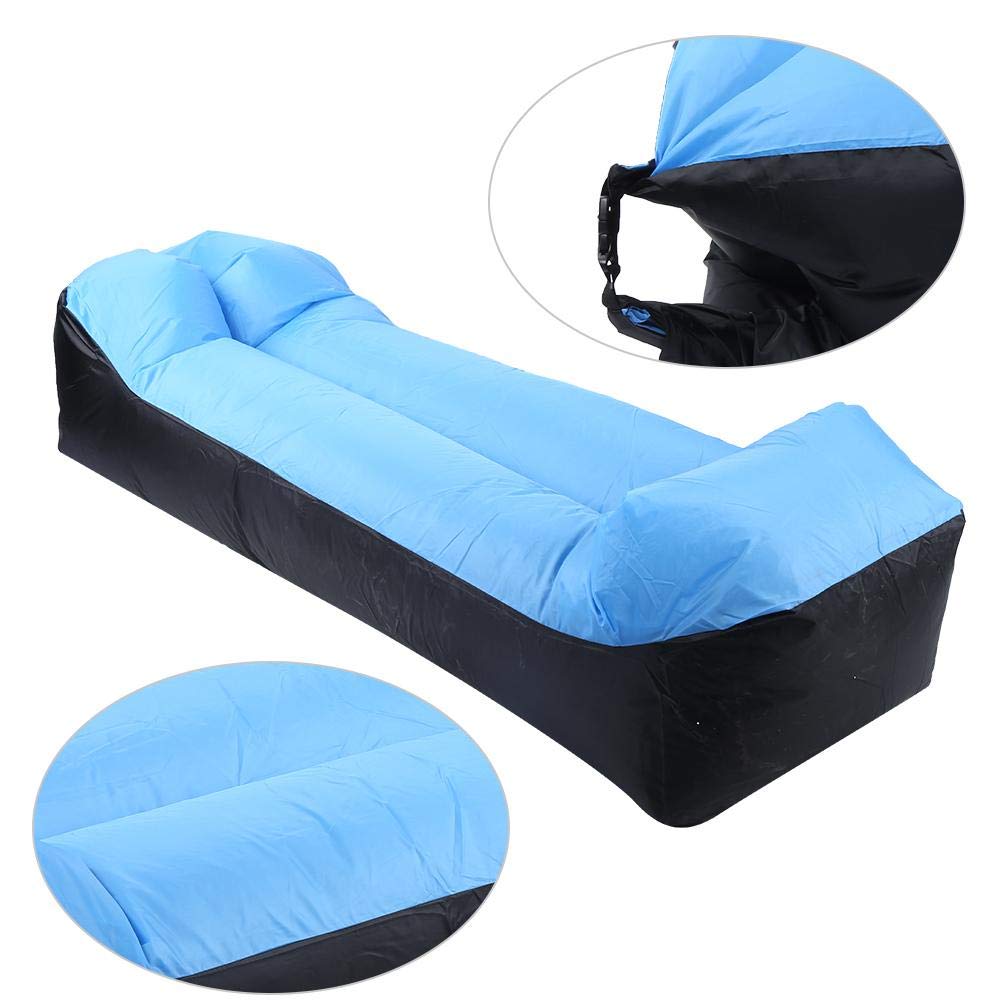 Keenso Inflatable Air Bed - Ultralight Camping Sofa for Outdoor & Beach