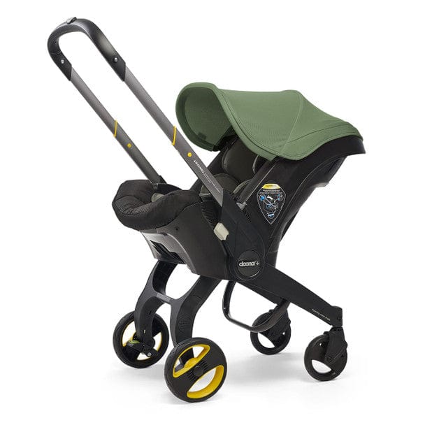 Doona+ Infant Car Seat and Stroller Combo - Convertible, Lightweight, and Travel-Friendly for Newborns to Toddlers - Perfect for Air Travel, Shopping, and Daily Outings