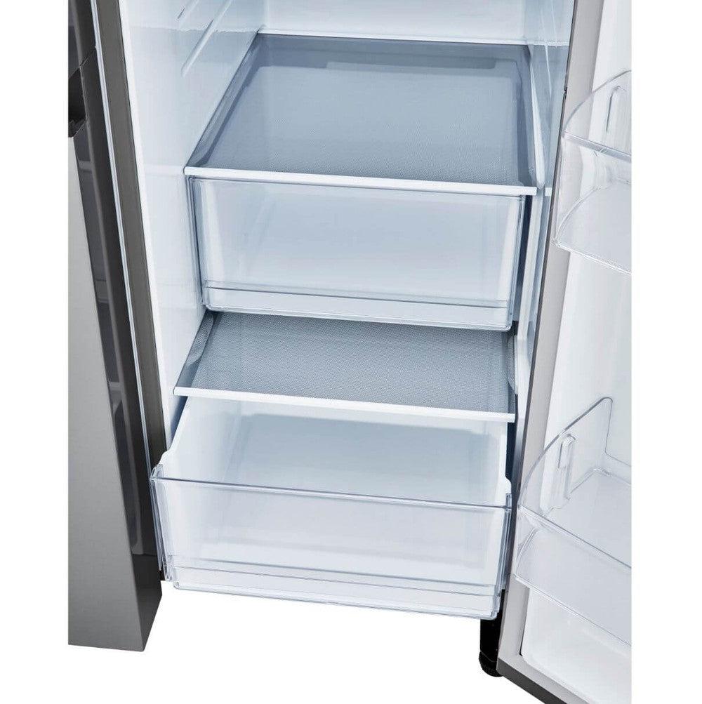 LG 27 Cu. Ft. Stainless Steel Side by Side Refrigerator - 36 Inch Counter Depth Smart Wi-Fi Enabled French Door Fridge with Ice Maker & Water Dispenser (Model LRSXS2706S) - Perfect for Modern Kitchens, Open Floor Plans & Large Families