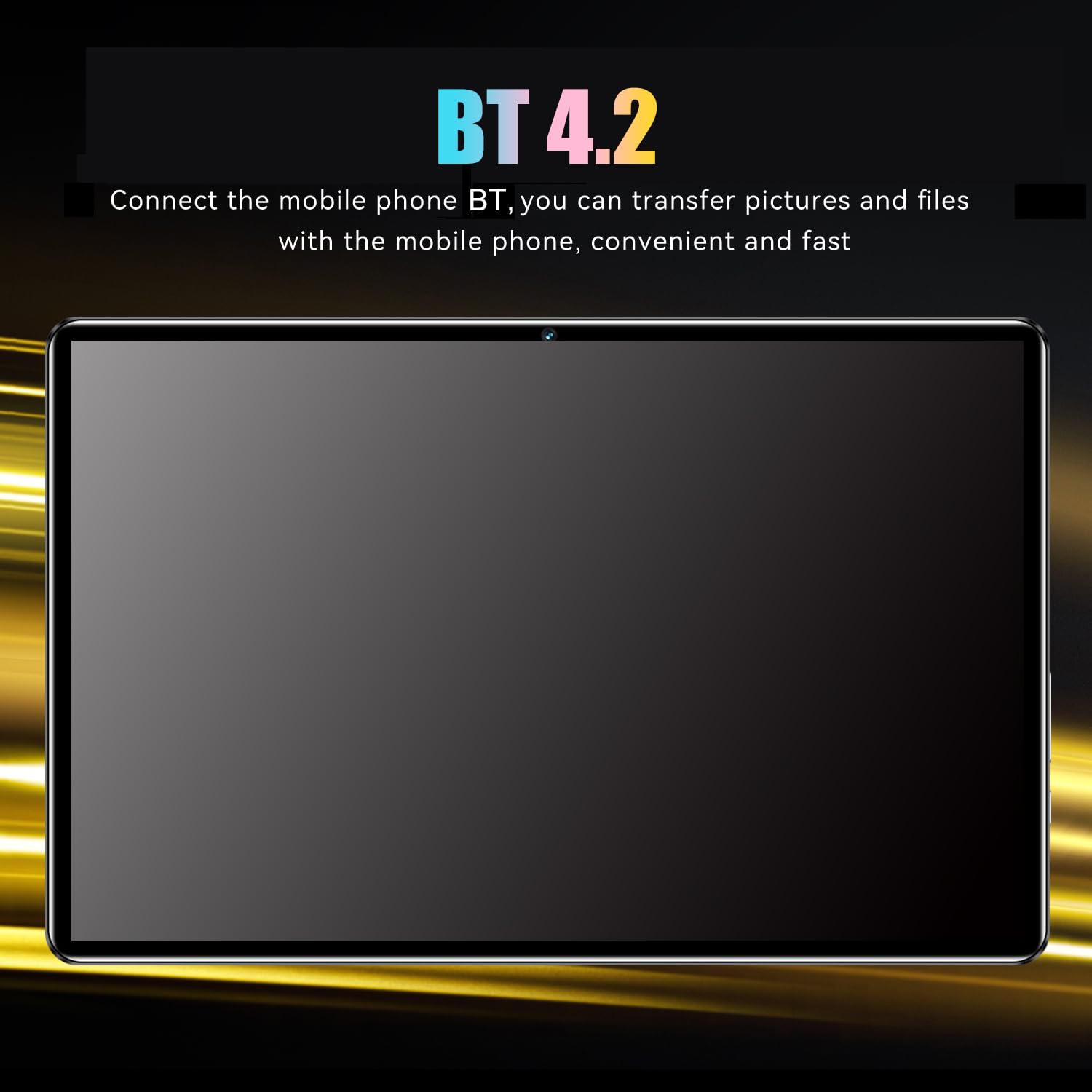 2023 Android Tablet 10.1 Inch - 4GB RAM 64GB ROM (Expandable to 128GB), Full HD 1920x1080 Display, Android 12 OS, 4G LTE Calling, Octa-Core MT6755 Processor - Perfect for Work, Study & Entertainment