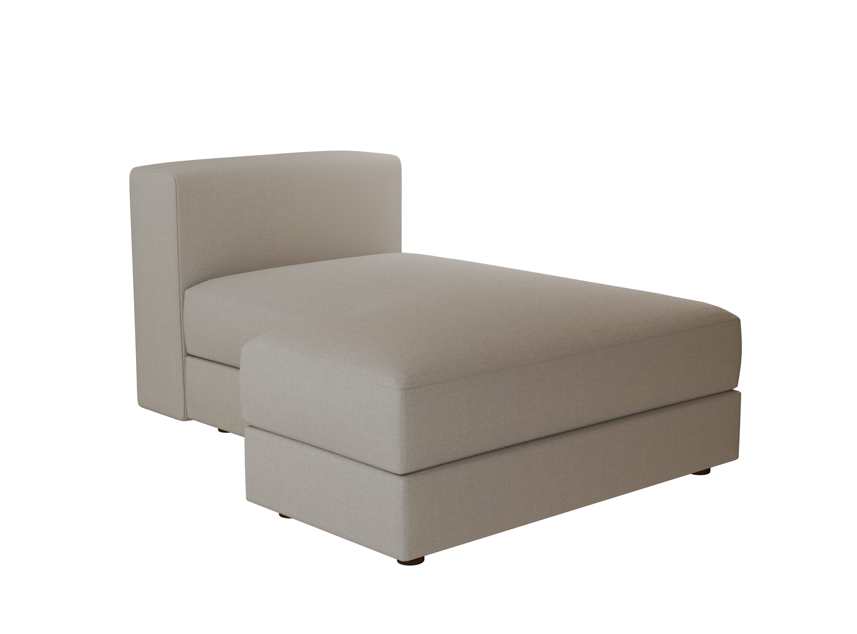Jattebo Chaise Module Cover - Left Section Replacement for Sofa | Durable & Stylish Fabric Upholstery | Perfect for Living Room, Lounge, or Office Decor