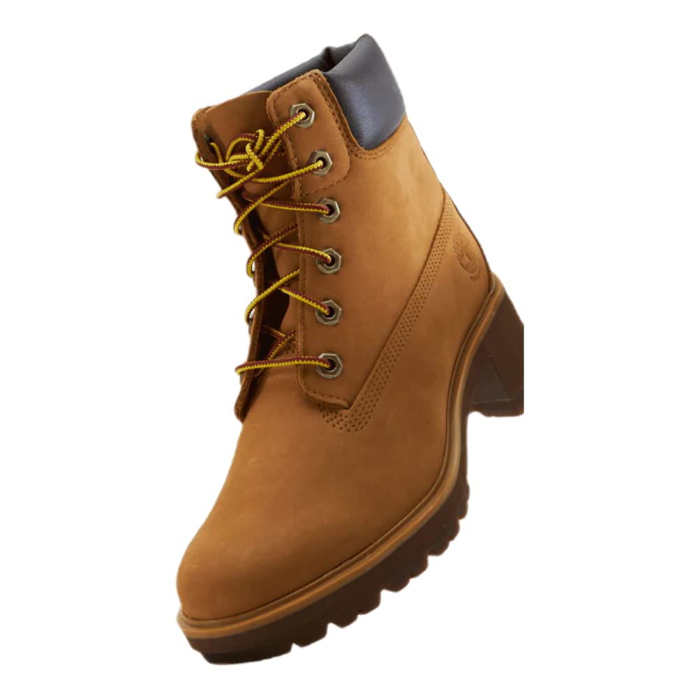 Timberland Women's Kinsley 6-inch Waterproof Hiking Boots - Lightweight Comfortable Outdoor Shoes for Trekking, Camping & Winter Walking