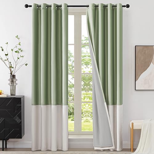 Sage Green & Cream