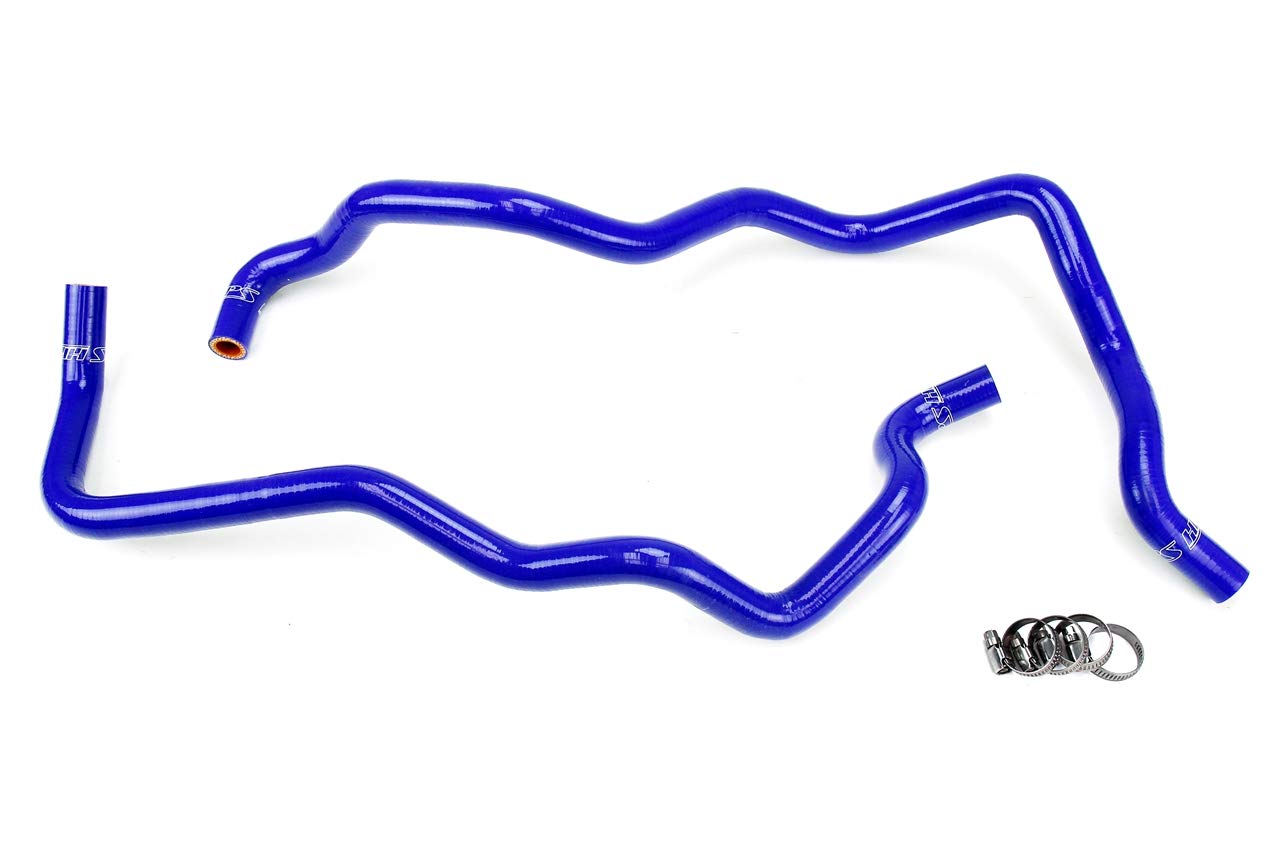 HPS 57-1220H-BLUE Blue Silicone Heater Hose Kit for Coolant Systems - High Temperature Resistance, Perfect for Automotive, Marine & Industrial Applications