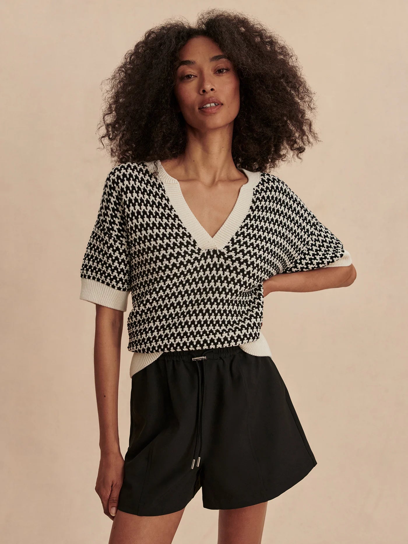 Dora Knit Top for Women - Soft Comfortable Casual T-Shirt - Perfect for Daily Wear, Work, and Weekend Outfits