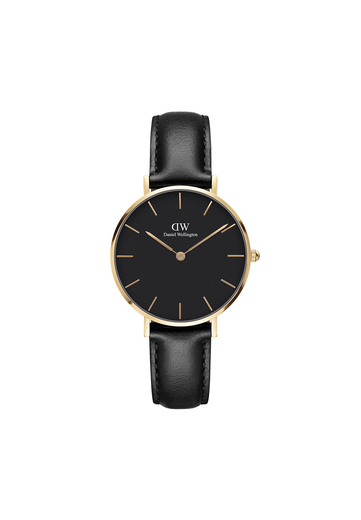 Daniel Wellington Petite Rose Gold Leather Watch for Women - Elegant & Minimalist Fashion Accessory for Everyday Wear, Office & Special Occasions