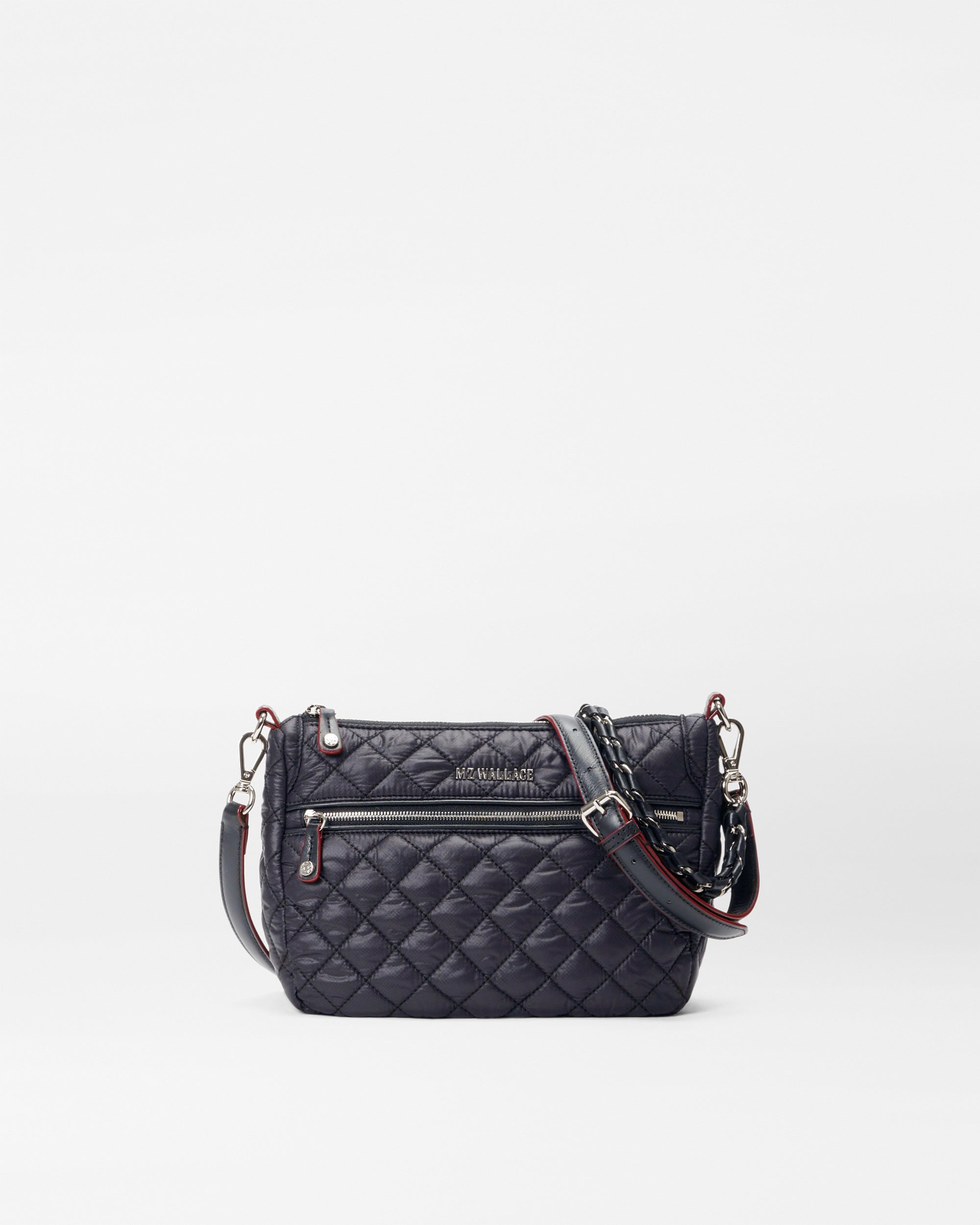 Black Crosby Ella Crossbody Bag for Women - Stylish Leather Shoulder Purse for Everyday Use, Work, and Travel | Compact & Lightweight Design