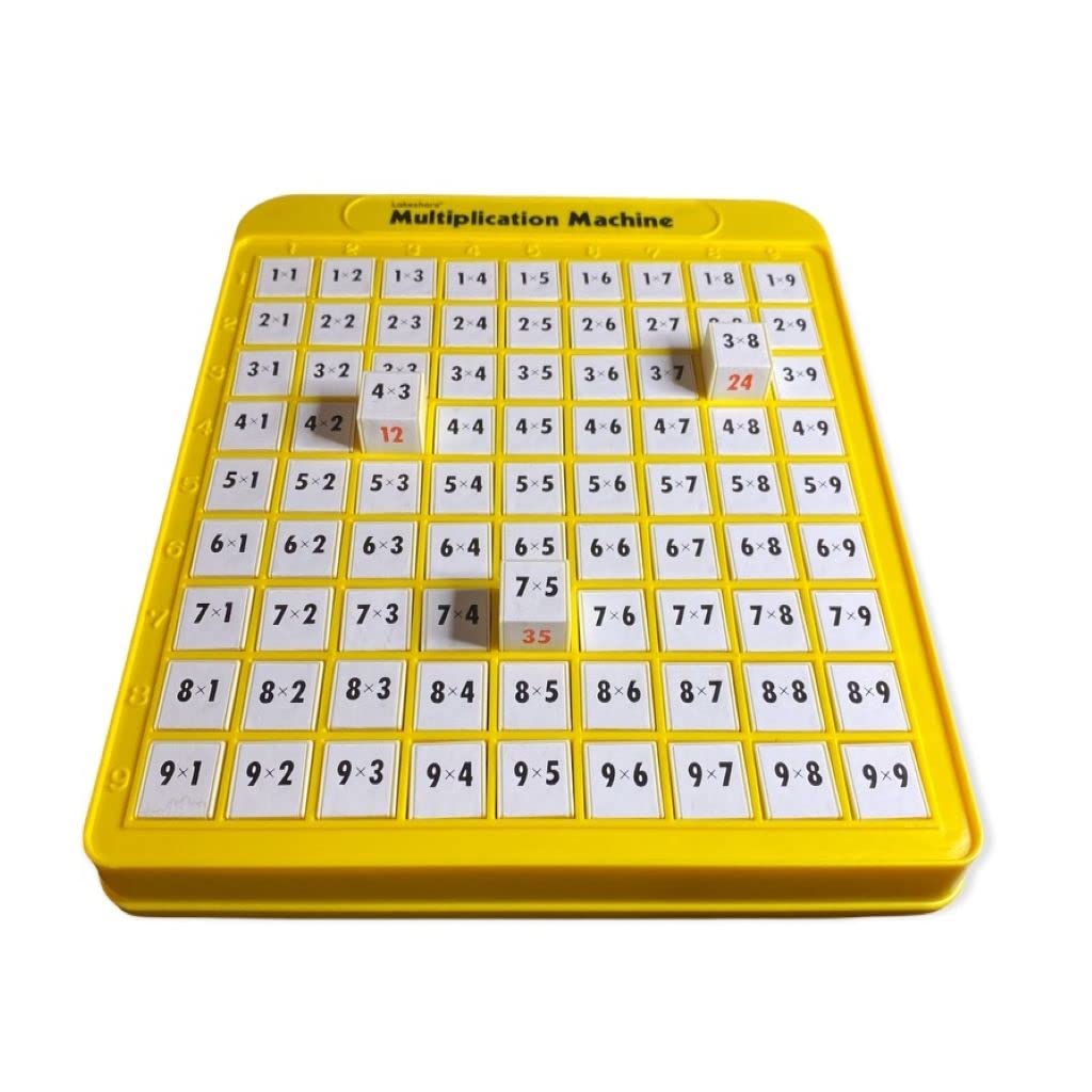 Lakeshore Multiplication Machine - Math Learning Tool for Kids | Interactive Educational Toy for Classroom & Homeschool Use