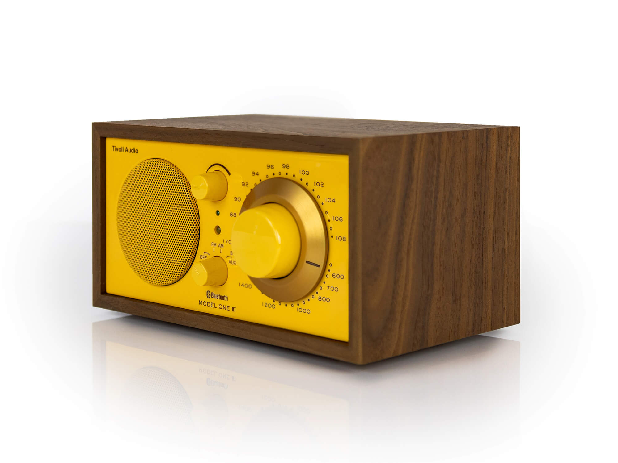 Tivoli Audio Henry Kloss Model One Bluetooth FM Radio - Premium Tabletop Speaker with Wireless Streaming, Classic Design for Home, Office, and Bedroom Use