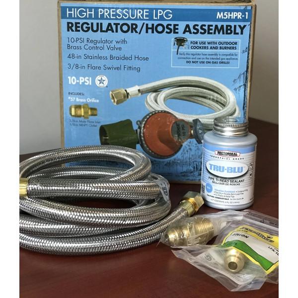 Propane to Natural Gas Grill Conversion Kit - Universal Adapter for BBQ, Stove & Fire Pit - Easy Installation for Outdoor Cooking & Backyard Grilling