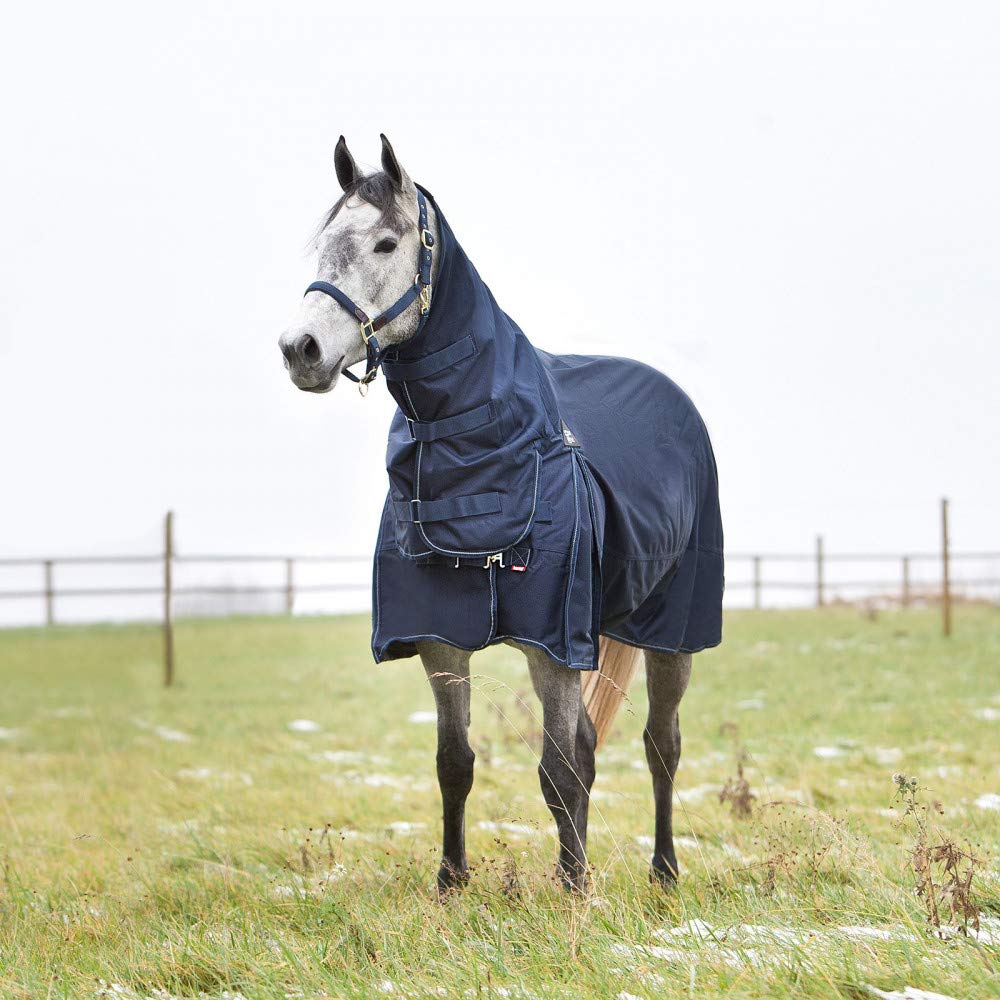 HORZE Avalanche Combo Rain Blanket for Horses - Waterproof & Breathable Horse Blanket for All-Weather Protection - Ideal for Riding, Training, and Stable Use