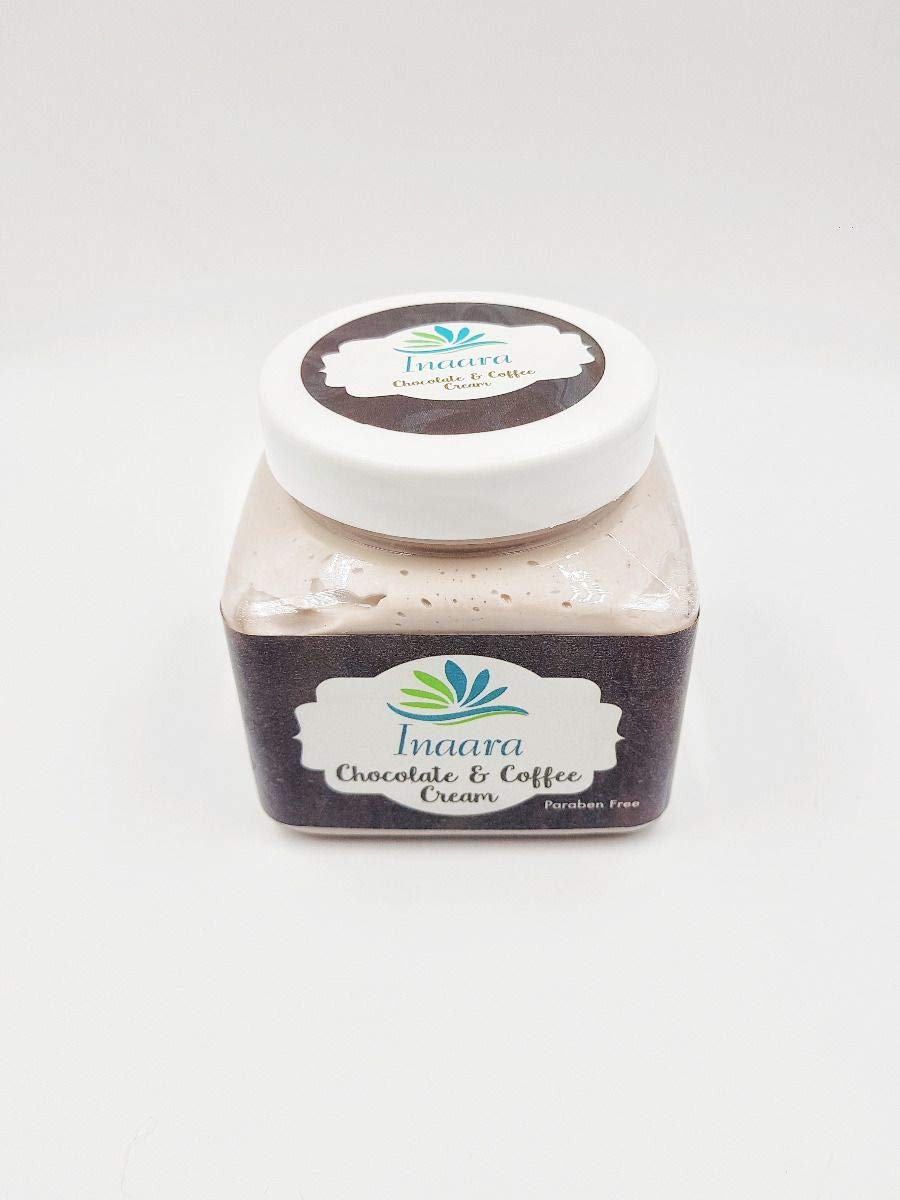 Inaara Chocolate and Coffee Cream - 500ml (17oz) Premium Dessert Topping for Coffee, Ice Cream, and Baking | Perfect for Home & Cafe Use