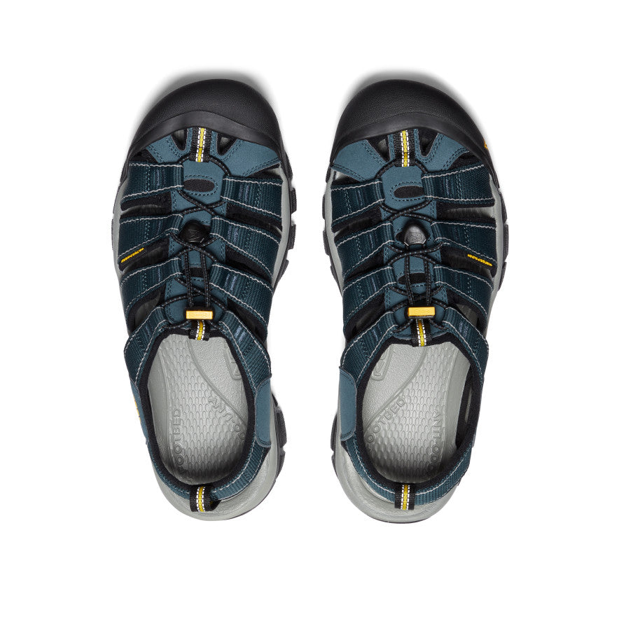 Men's Newport H2 Sandal - Comfortable Waterproof Hiking Shoes for Men in Navy/Medium Grey - Perfect for Outdoor Adventures, Beach Walks & Summer Travel