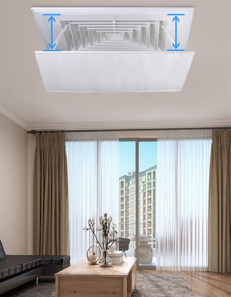 Liveinu Adjustable Reusable Air Vent Deflector - 17.5