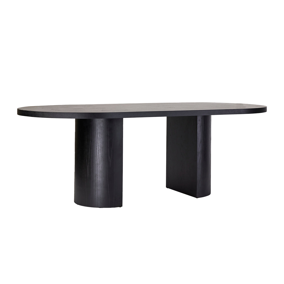 Stylish Desert Moon Oval Dining Table - Modern Wooden Kitchen Table for 6 - Perfect for Family Dinners & Entertaining Guests