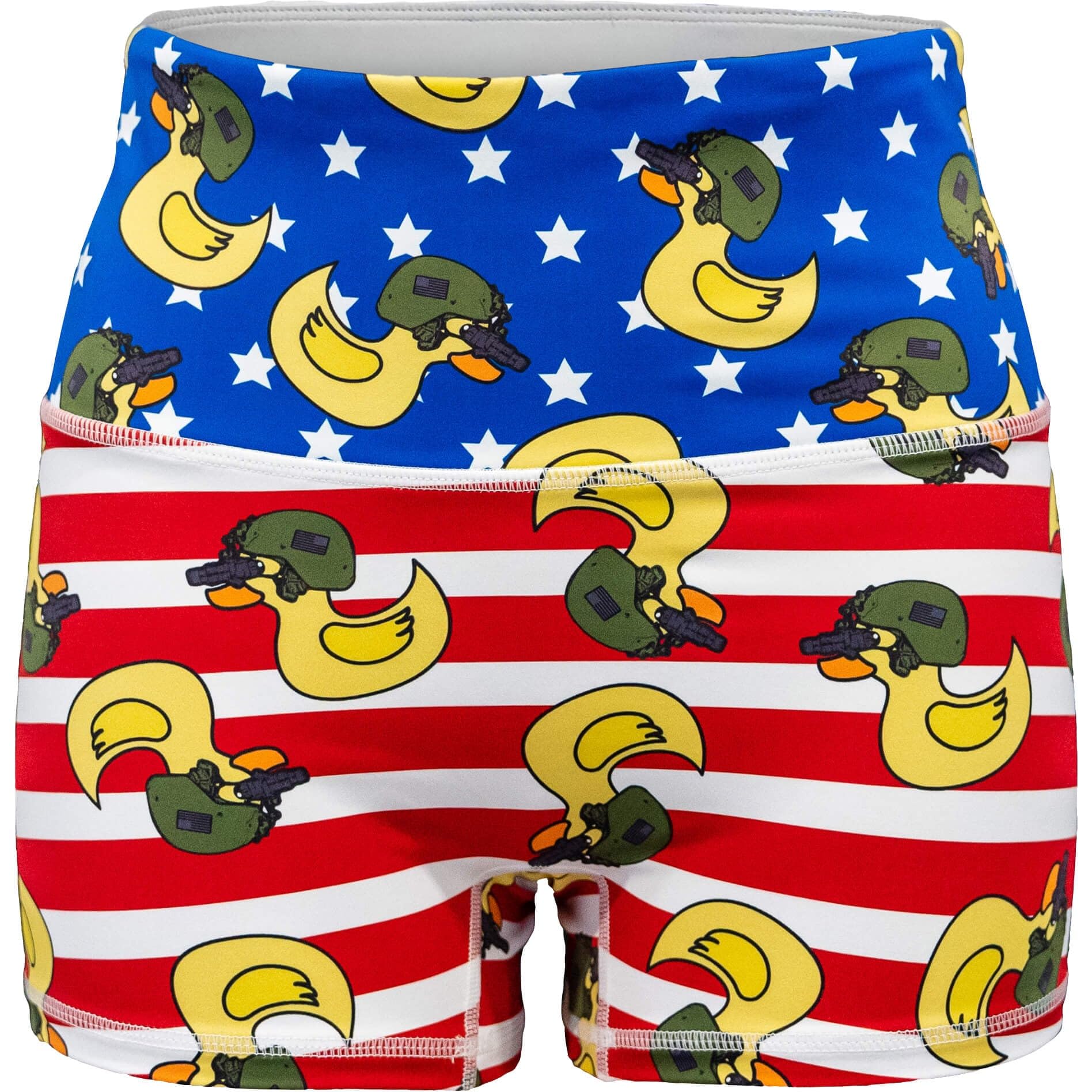 Women's High Waisted Workout Shorts - 3.5