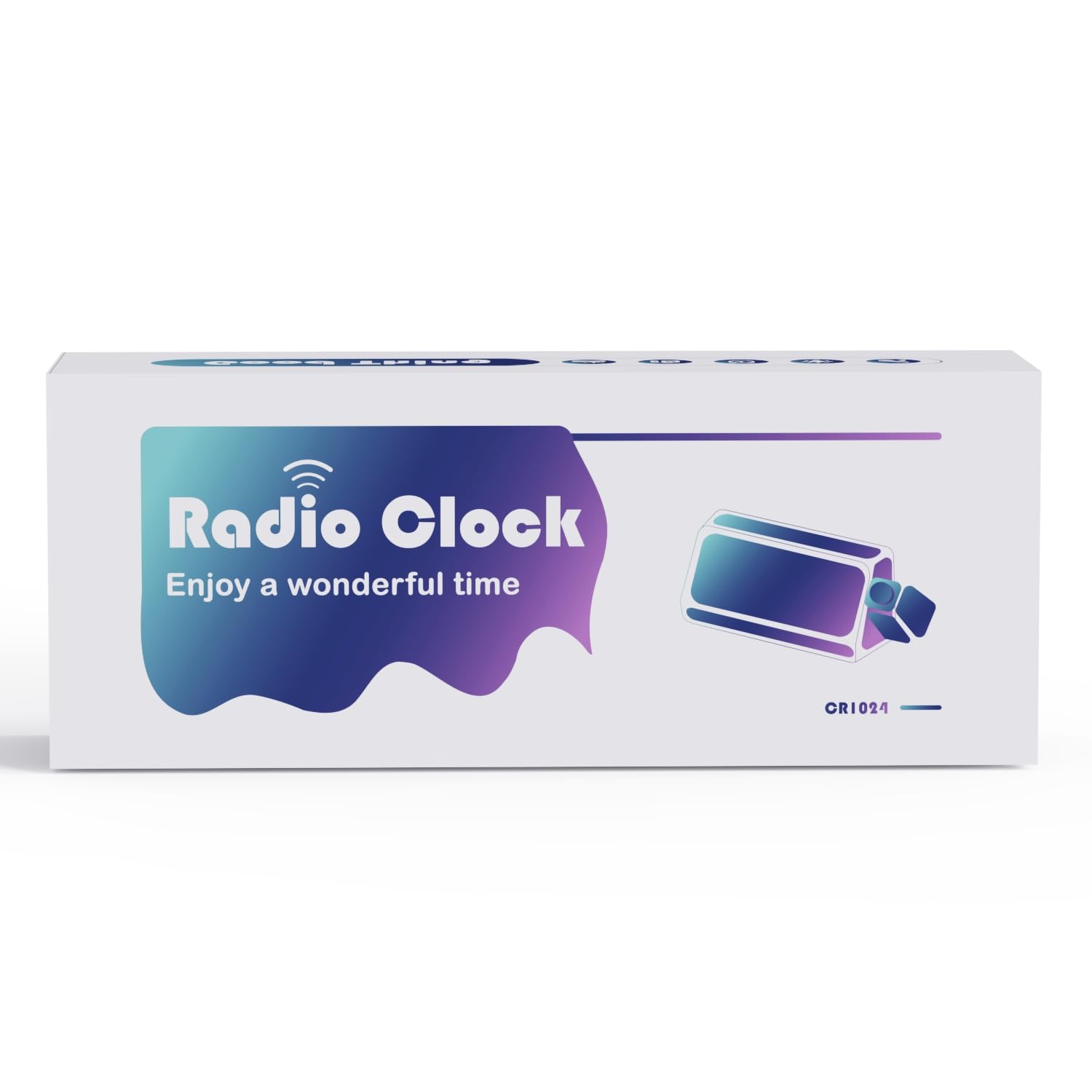 LED Projection Alarm Clock with FM Radio, Digital Clock with Dual Alarm, Adjustable Night Light, Temperature & Humidity Display, 5-Level Dimmer & USB-C Charging - Perfect for Bedroom, Office, and Travel Use