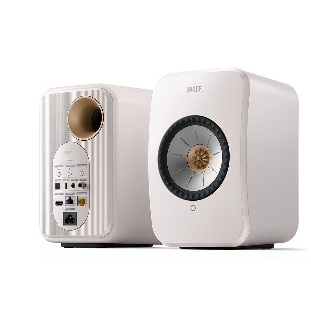 KEF LSX II Wireless Powered Bookshelf Speakers - Hi-Fi Audio System with Bluetooth & WiFi Connectivity for Home Theater, Music Streaming & Gaming Setup