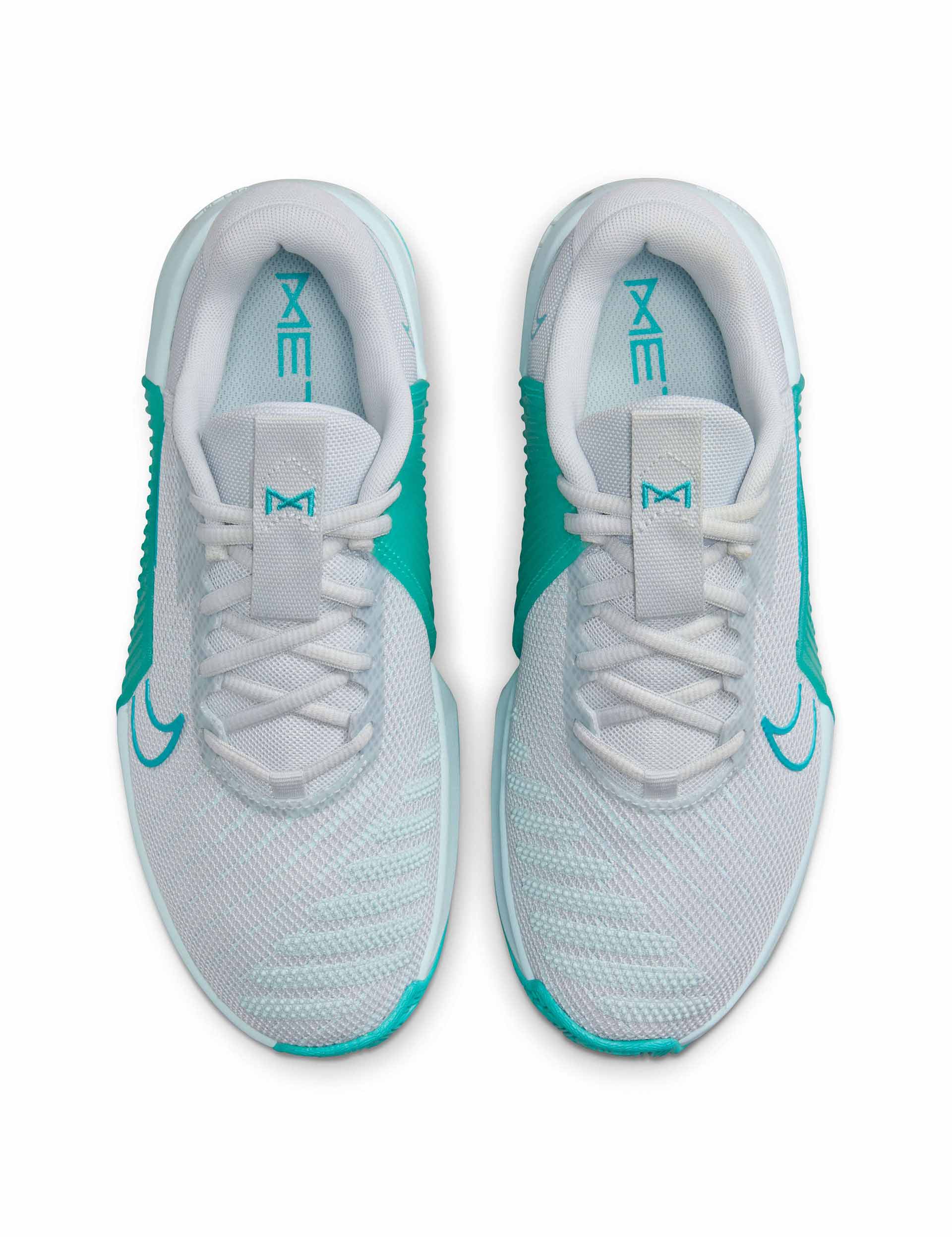 Nike Metcon 9 Cross Training Shoes for Men & Women - Pure Platinum/Dusty Cactus/Glacier Blue | Gym Workout, Weightlifting & CrossFit Training Shoes