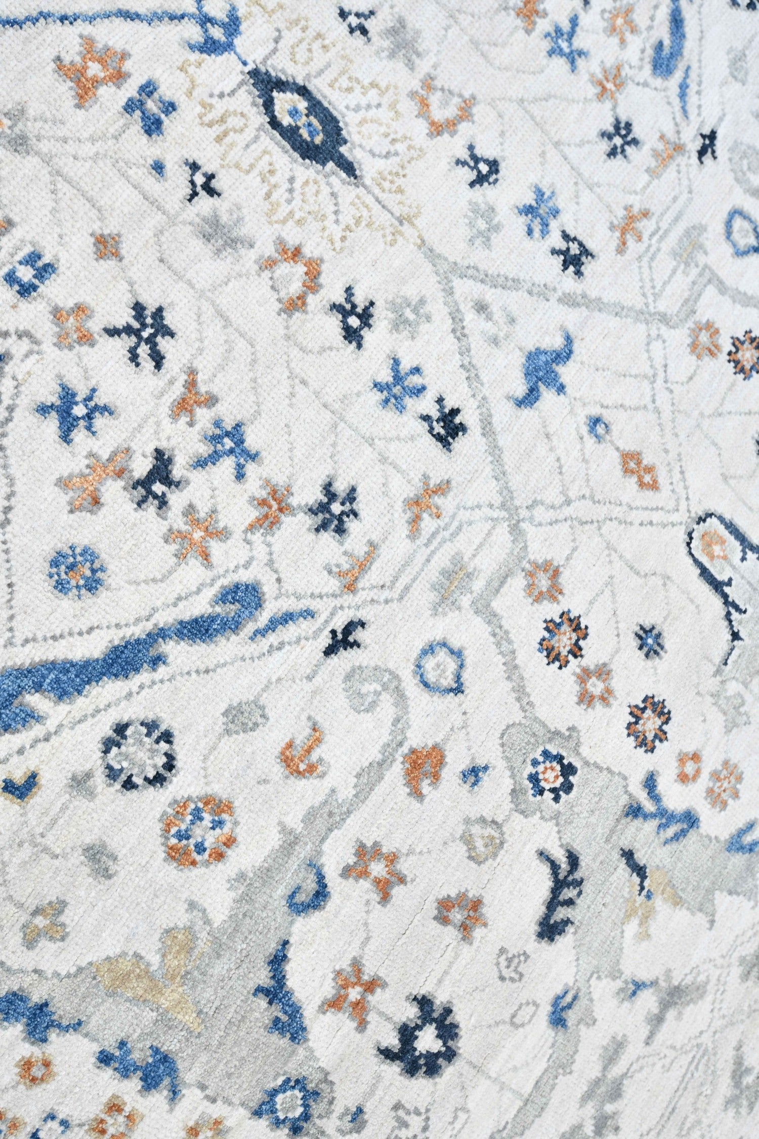 Arabesque Handwoven Transitional Area Rug J72189 - Perfect for Living Room, Bedroom & Office Decor
