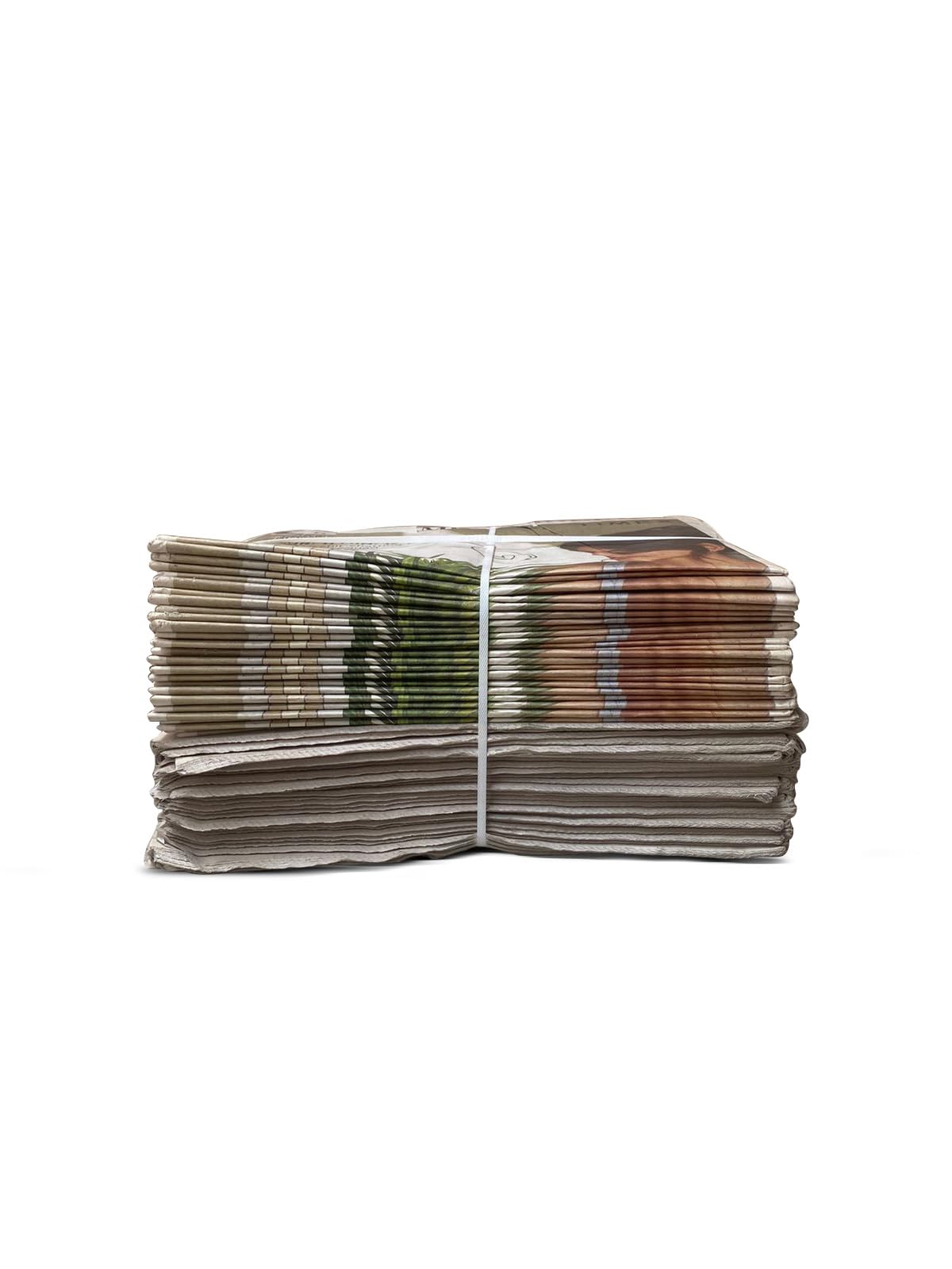 Vintage Newspaper for Arts & Crafts, Gift Wrapping, Packing Material, DIY Projects - 1kg Bulk (Approx) - Perfect for Home Decor, Scrapbooking, and Creative Packaging