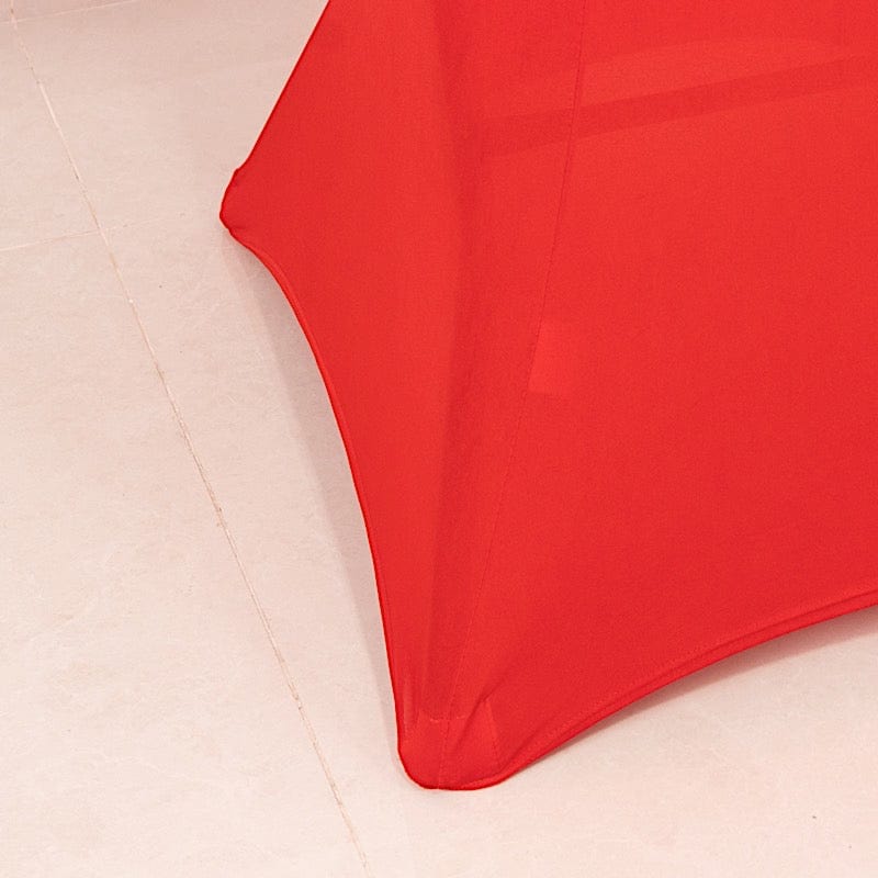 36 Elegant Spandex Cocktail Table Covers - High Top Style Stretch Tablecloths for Round Tables - Perfect for Weddings, Parties & Home Decor