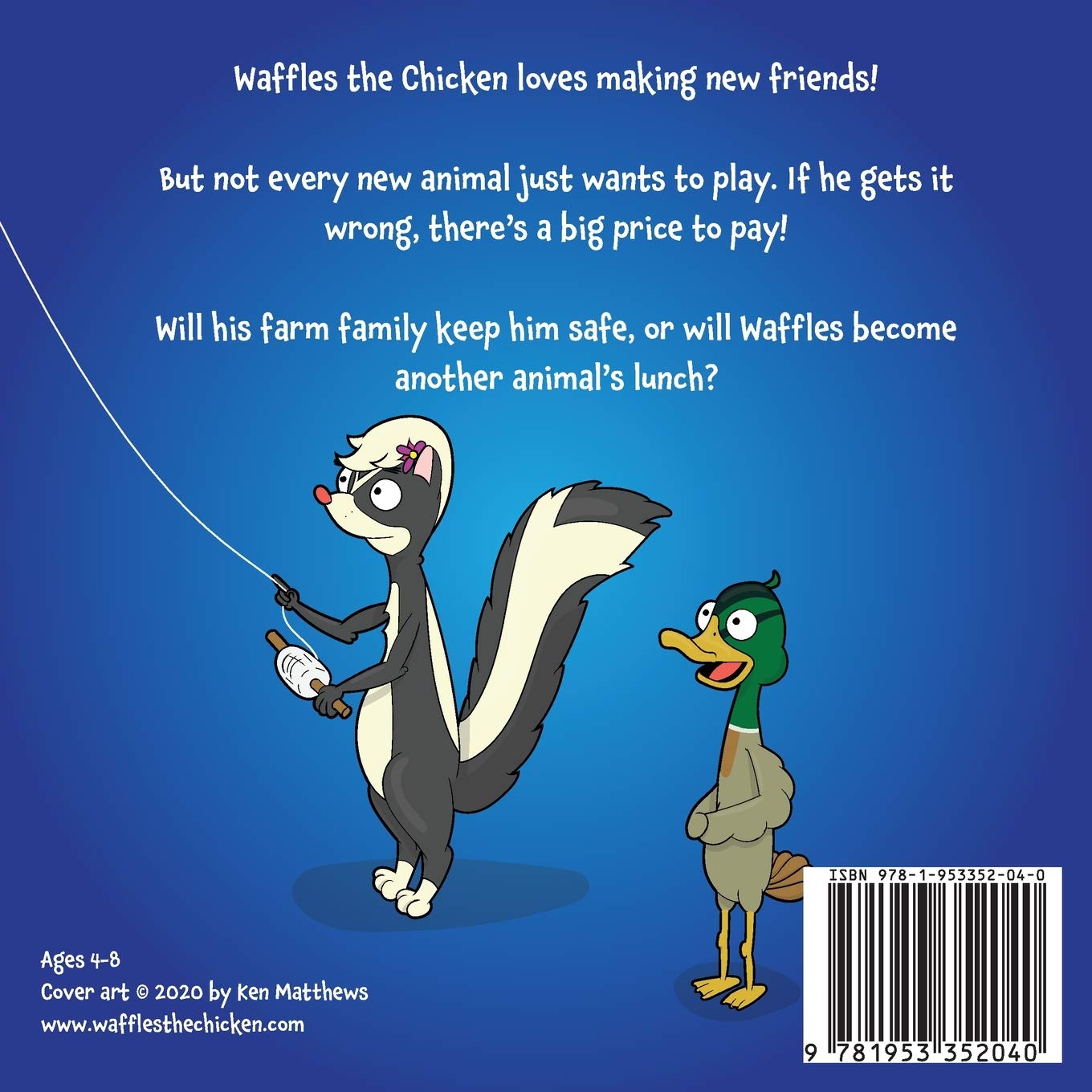Waffles the Chicken Stranger Danger - Fun & Educational Kids Book About Safety - Perfect for Storytime, Classrooms & Family Reading
