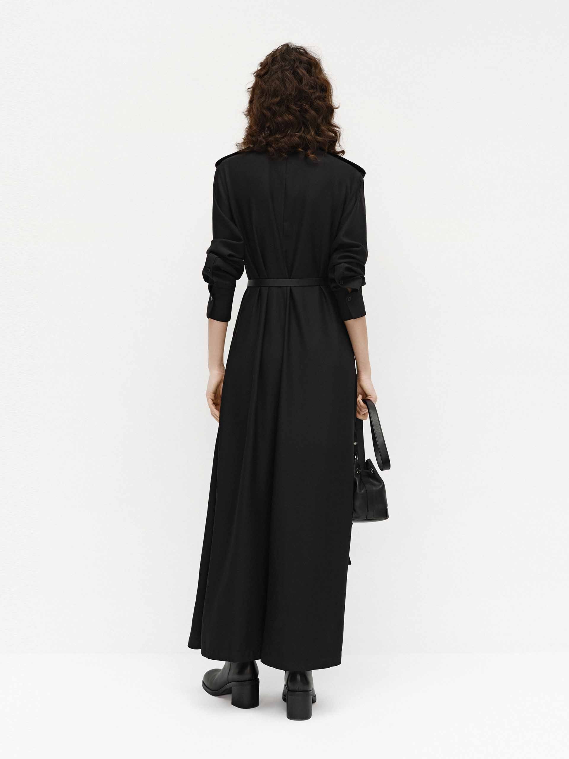 Elegant Belted Maxi Dress for Women - Flowy Long Dress with Adjustable Waist - Perfect for Weddings, Parties & Summer Outings