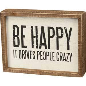 Primitives by Kathy Rustic Farmhouse Decor - Inspirational Wooden Wall Art & Table/Shelf Decor, 5”x7” Boho Kitchen Accessories for Country Style Home, Kitchen & Office Decor