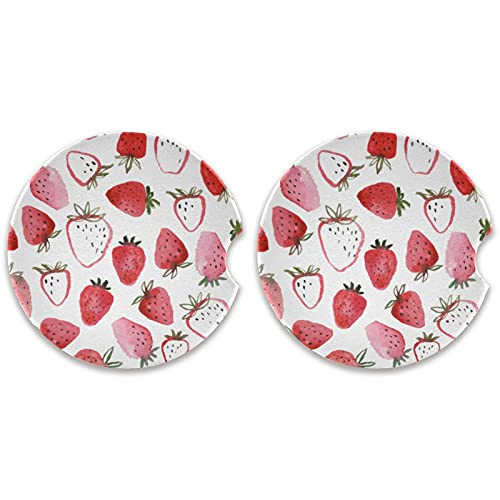 Watercolor Strawberries